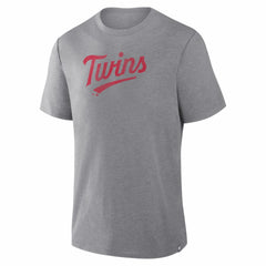 Minnesota Twins Fanatics Play Tribute Tri-Blend T-Shirt On Sale
