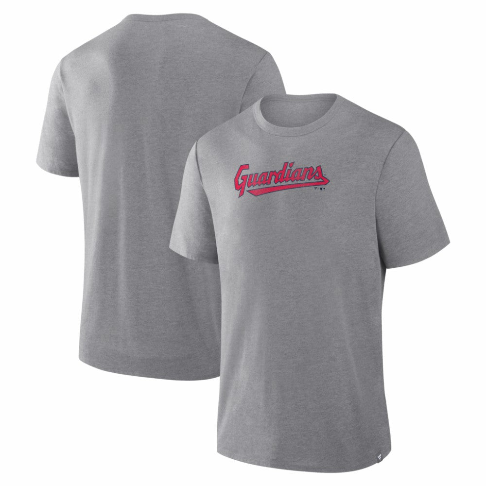 Cleveland Guardians Fanatics Play Tribute Tri-Blend T-Shirt Lifestyle