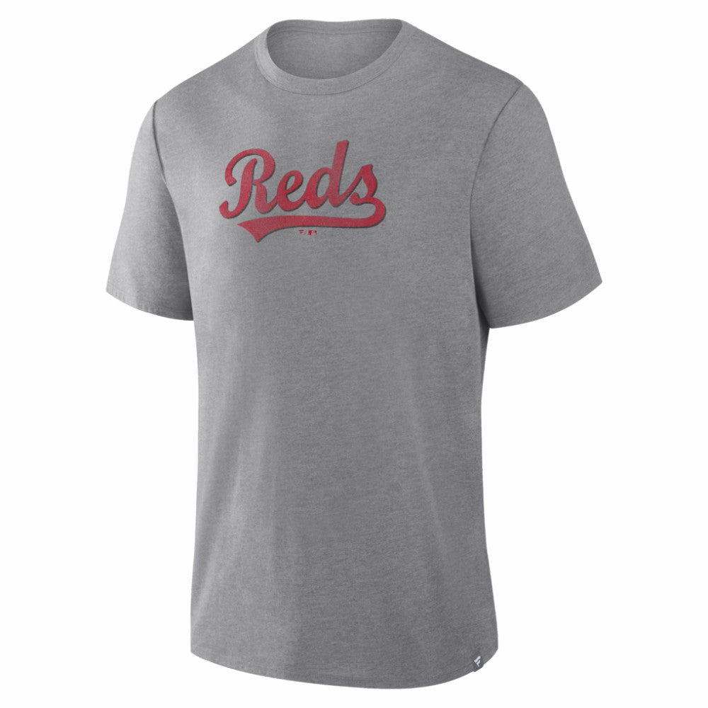 Cincinnati Reds Fanatics Play Tribute Tri-Blend T-Shirt On Sale