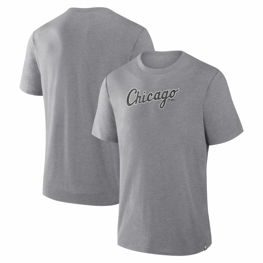 Chicago White Sox Fanatics Play Tribute Tri-Blend T-Shirt On Sale