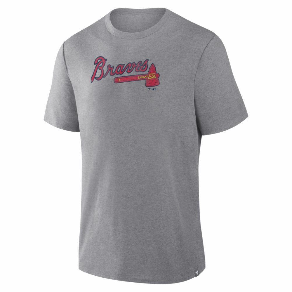 Atlanta Braves Fanatics Play Tribute Tri-Blend T-Shirt Lifestyle
