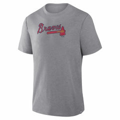 Atlanta Braves Fanatics Play Tribute Tri-Blend T-Shirt Lifestyle