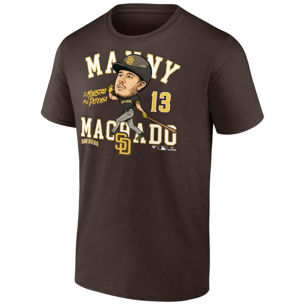 Manny Machado San Diego Padres Caricature T-Shirt for sale