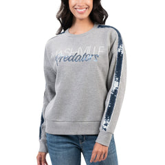 Nashville Predators - G-III 4Her by Carl Banks Women's Penalty Box Pullover Sweatshirt Gray
