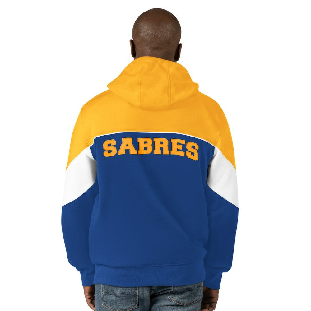 Buffalo Sabres - Starter Power Forward Full-Zip Hoodie Royal/Gold
