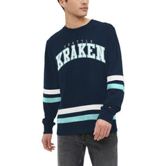 Seattle Kraken Tommy Hilfiger Nolan Long Sleeve T-Shirt Navy