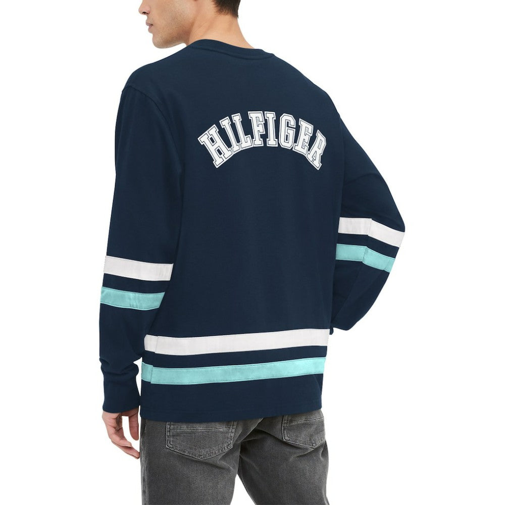Seattle Kraken Tommy Hilfiger Nolan Long Sleeve T-Shirt Navy