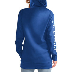 St. Louis Blues - G-III 4Her by Carl Banks Women's Overtime Pullover Hoodie Blue