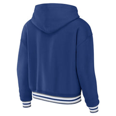 Tampa Bay Lightning - WEAR by Erin Andrews Women's Lace-Up Pullover Hoodie Blue