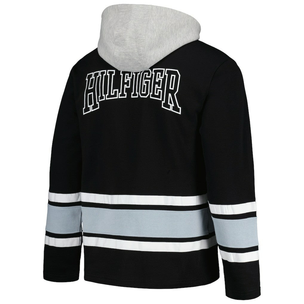 Las Vegas Raiders Tommy Hilfiger Ivan Fashion Pullover Hoodie Black - NFL