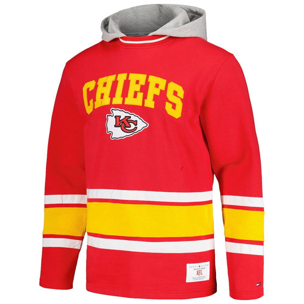 Kansas City Chiefs Tommy Hilfiger Ivan Fashion Pullover Hoodie Red - NFL