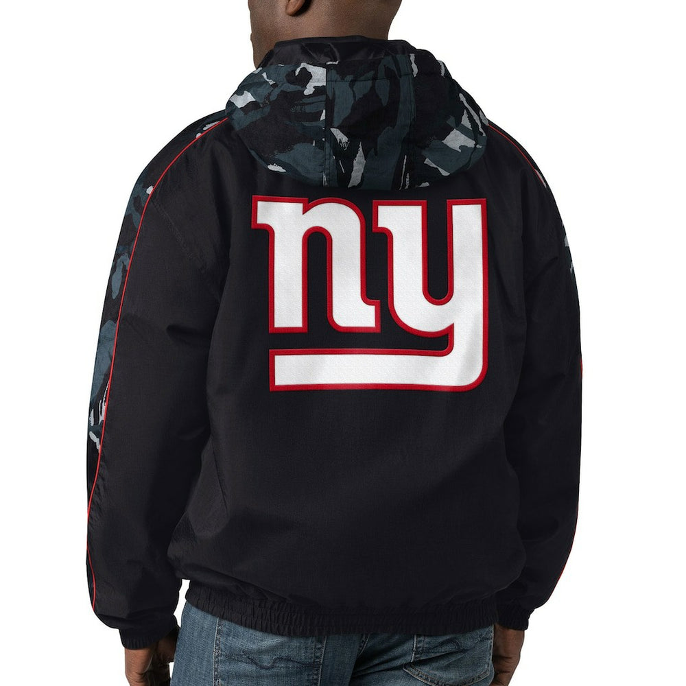 New York Giants Starter Thursday Night Gridiron Full-Zip Hoodie Black - NFL