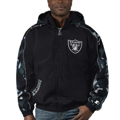 Las Vegas Raiders Starter Thursday Night Gridiron Full-Zip Hoodie Black - NFL