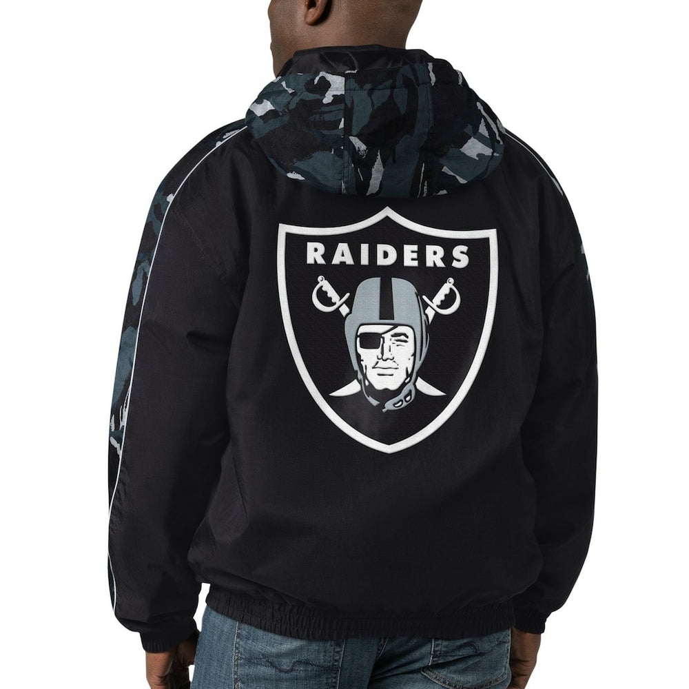 Las Vegas Raiders Starter Thursday Night Gridiron Full-Zip Hoodie Black - NFL
