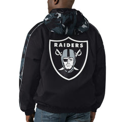 Las Vegas Raiders Starter Thursday Night Gridiron Full-Zip Hoodie Black - NFL