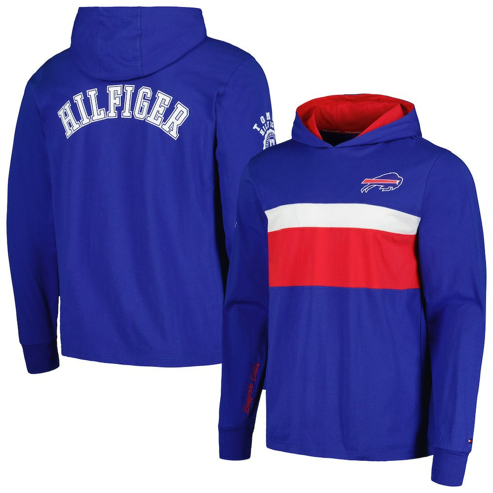 Buffalo Bills Tommy Hilfiger Morgan Long Sleeve Hoodie T-Shirt Royal - NFL