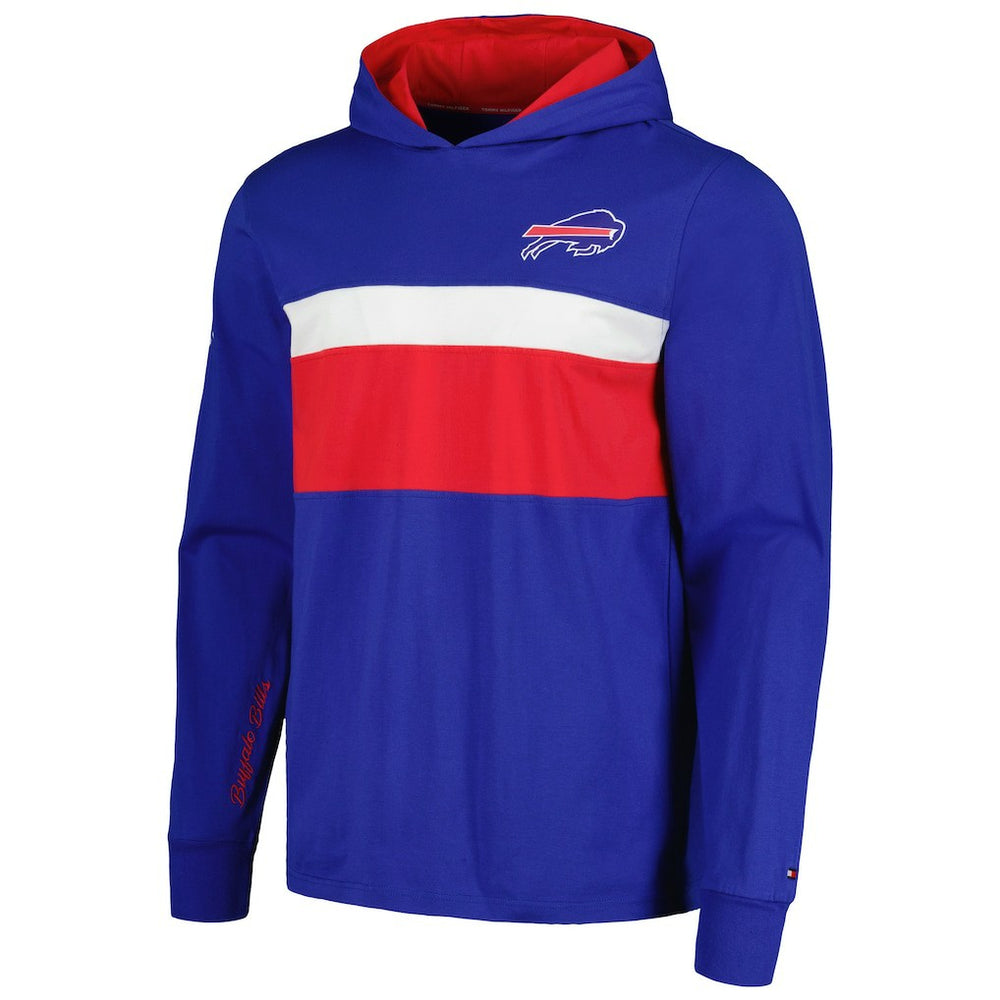 Buffalo Bills Tommy Hilfiger Morgan Long Sleeve Hoodie T-Shirt Royal - NFL