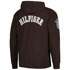 Cleveland Browns Tommy Hilfiger Morgan Long Sleeve Hoodie T-Shirt Brown - NFL