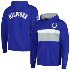 Indianapolis Colts Tommy Hilfiger Morgan Long Sleeve Hoodie T-Shirt Royal - NFL