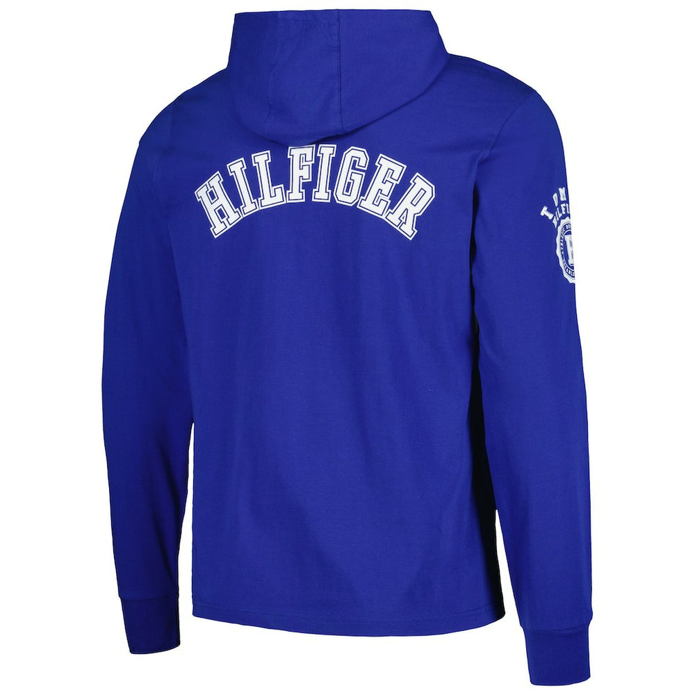 Indianapolis Colts Tommy Hilfiger Morgan Long Sleeve Hoodie T-Shirt Royal - NFL