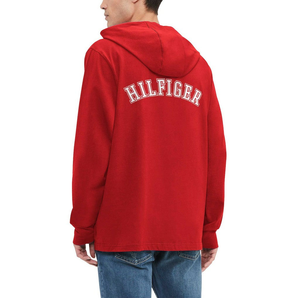 Atlanta Falcons Tommy Hilfiger Morgan Long Sleeve Hoodie T-Shirt Red - NFL