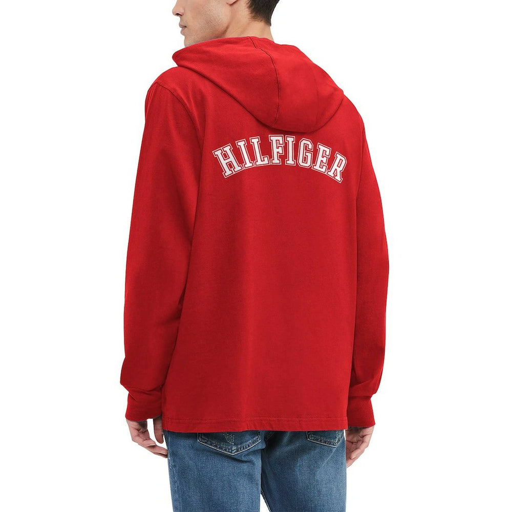 Atlanta Falcons Tommy Hilfiger Morgan Long Sleeve Hoodie T-Shirt Red - NFL
