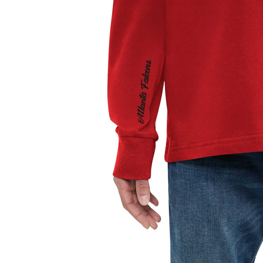 Atlanta Falcons Tommy Hilfiger Morgan Long Sleeve Hoodie T-Shirt Red - NFL