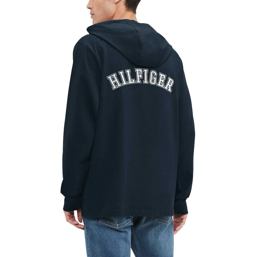 Houston Texans Tommy Hilfiger Morgan Long Sleeve Hoodie T-Shirt Navy - NFL