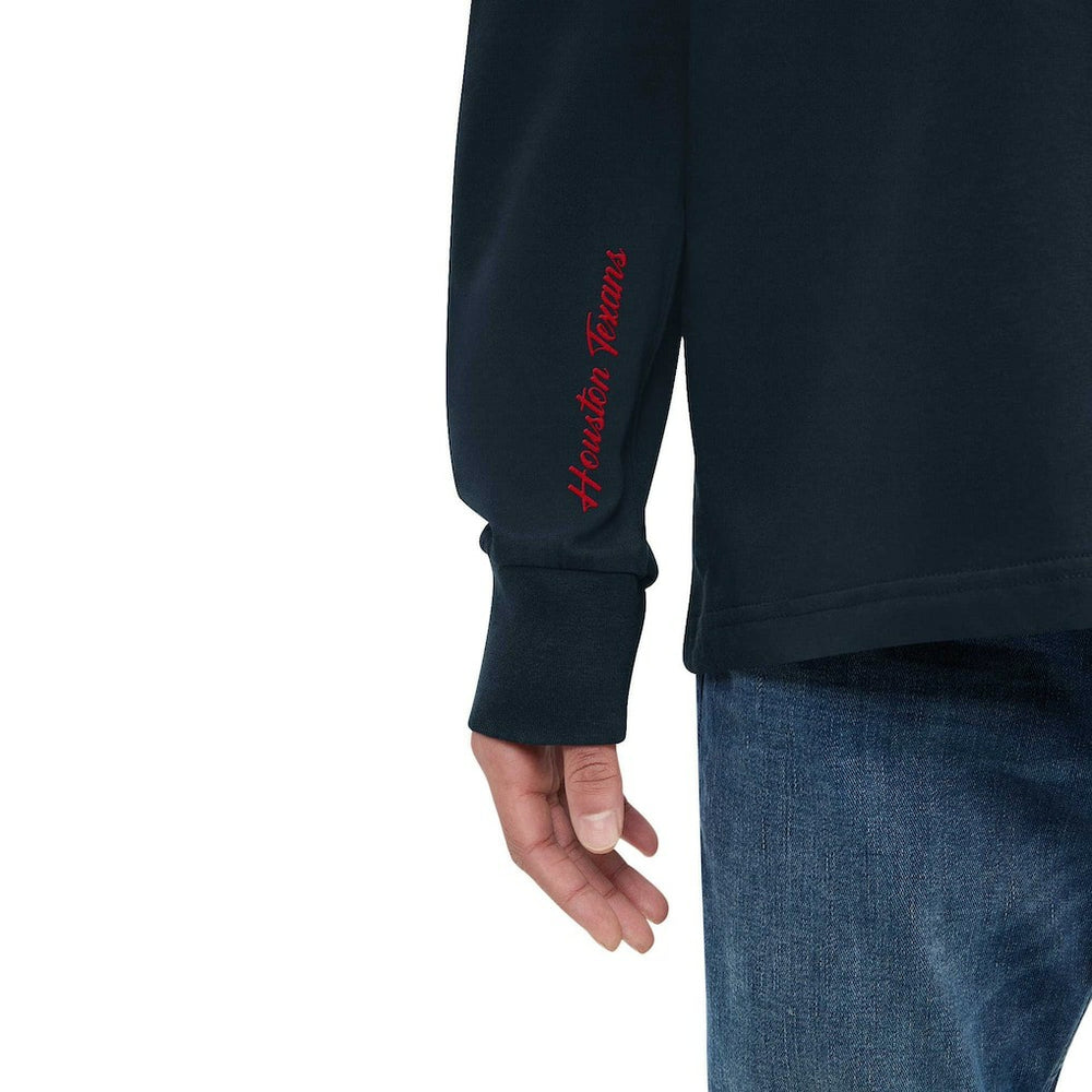 Houston Texans Tommy Hilfiger Morgan Long Sleeve Hoodie T-Shirt Navy - NFL