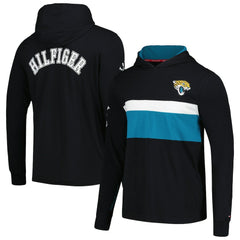 Jacksonville Jaguars Tommy Hilfiger Morgan Long Sleeve Hoodie T-Shirt Black - NFL