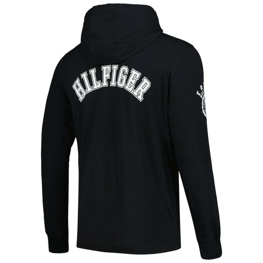 Jacksonville Jaguars Tommy Hilfiger Morgan Long Sleeve Hoodie T-Shirt Black - NFL
