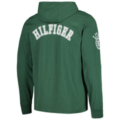 Green Bay Packers Tommy Hilfiger Morgan Long Sleeve Hoodie T-Shirt Green - NFL