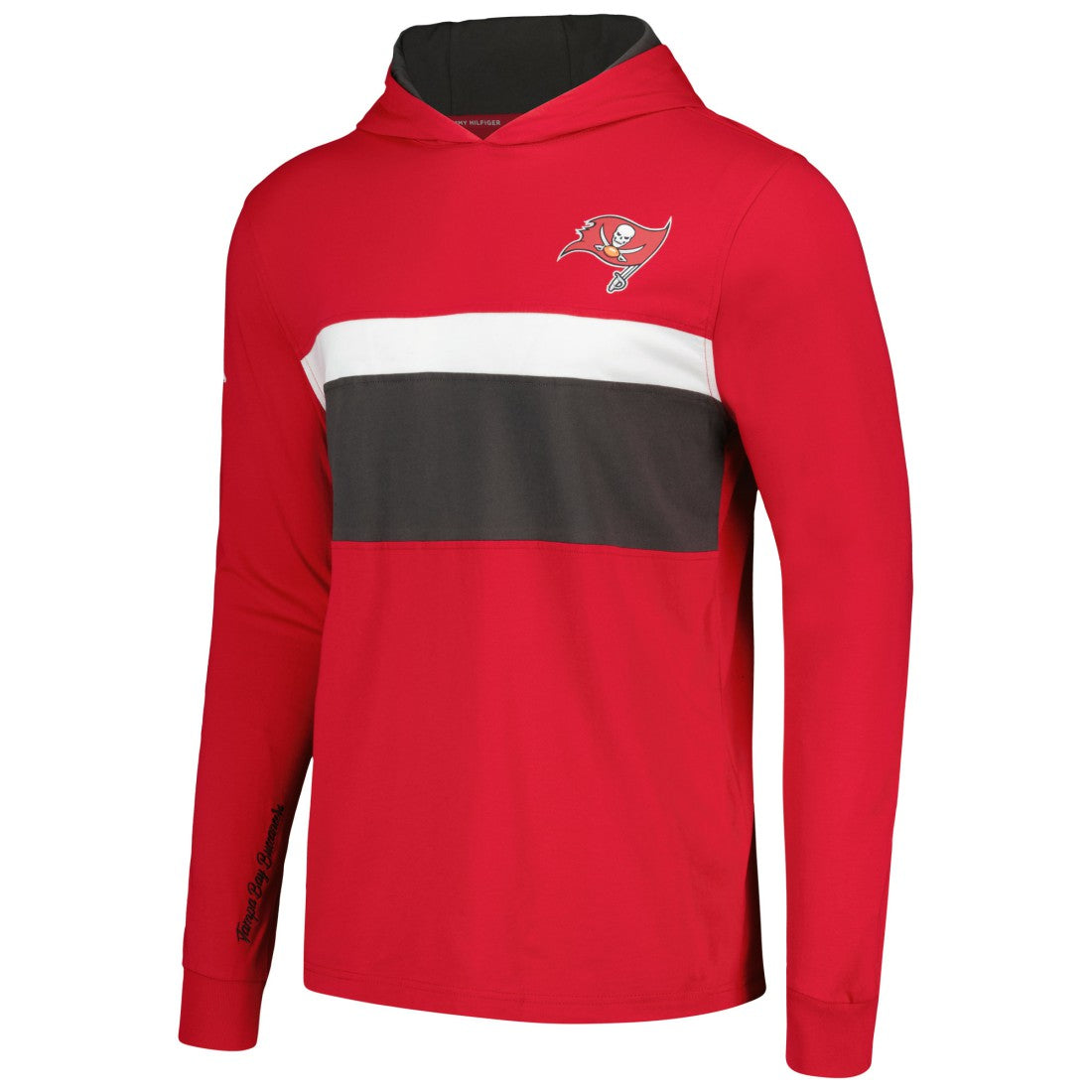 Tampa Bay Buccaneers Tommy Hilfiger Morgan Long Sleeve Hoodie T-Shirt Red - NFL