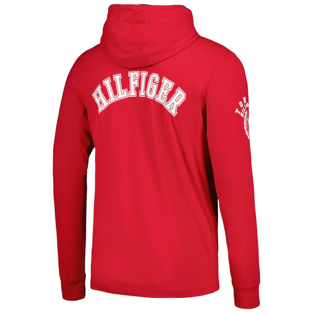 Tampa Bay Buccaneers Tommy Hilfiger Morgan Long Sleeve Hoodie T-Shirt Red - NFL
