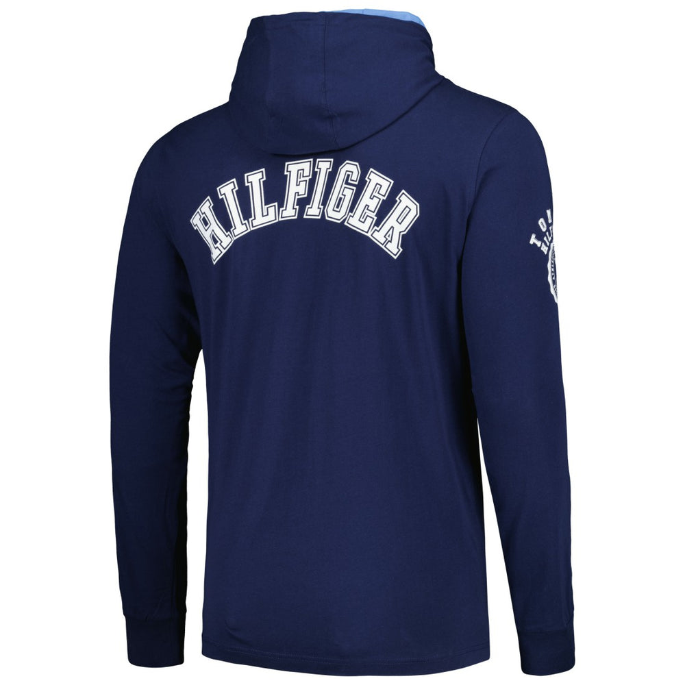 Tennessee Titans Tommy Hilfiger Morgan Long Sleeve Hoodie T-Shirt Navy - NFL
