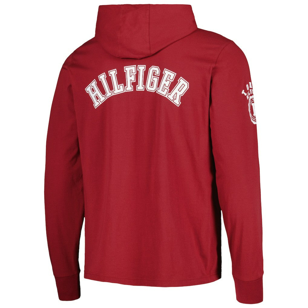 Washington Commanders Tommy Hilfiger Morgan Long Sleeve Hoodie T-Shirt Burgundy - NFL