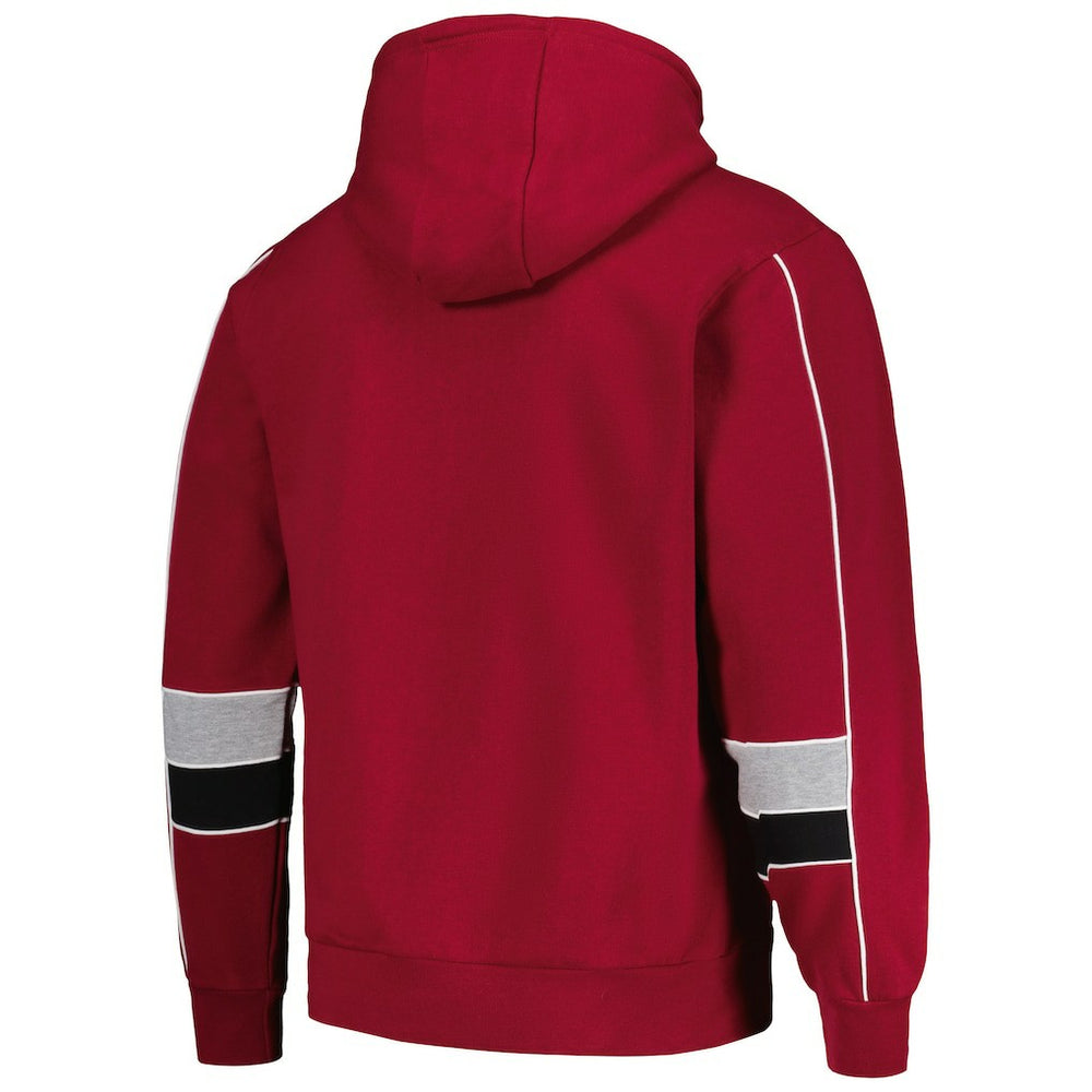 Arizona Cardinals Starter Captain Pullover Hoodie Cardinal - NFL