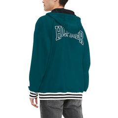 Philadelphia Eagles Tommy Hilfiger Midnight Aaron Quarter-Zip Hoodie Green - NFL