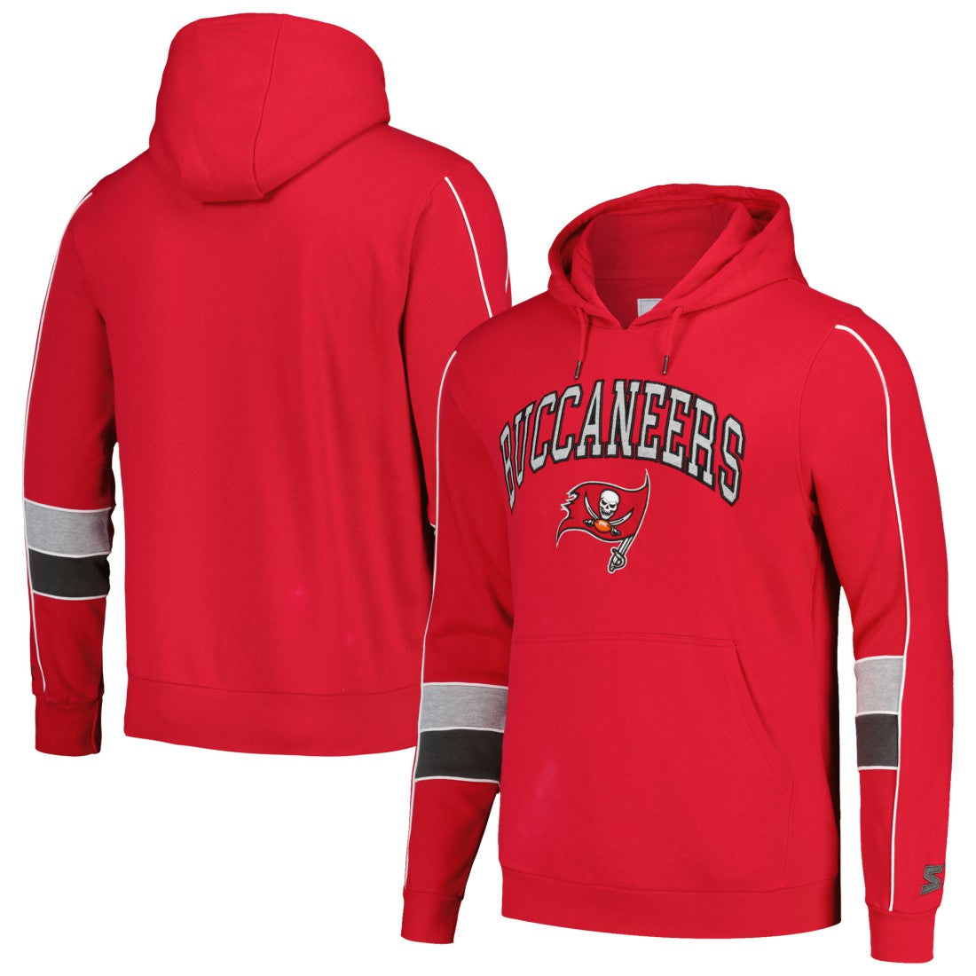 Tampa Bay Buccaneers Starter Captain Pullover Hoodie Red - NFL