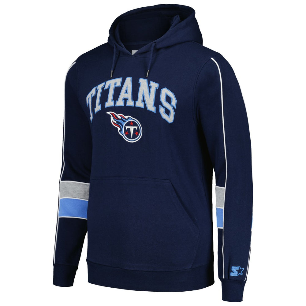 Tennessee Titans Starter Captain Pullover Hoodie Navy - NFL