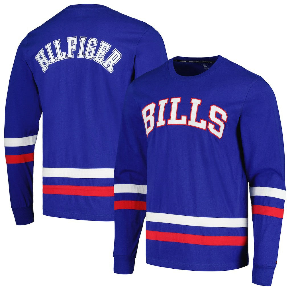 Buffalo Bills Tommy Hilfiger Nolan Long Sleeve T-Shirt Royal/Red - NFL