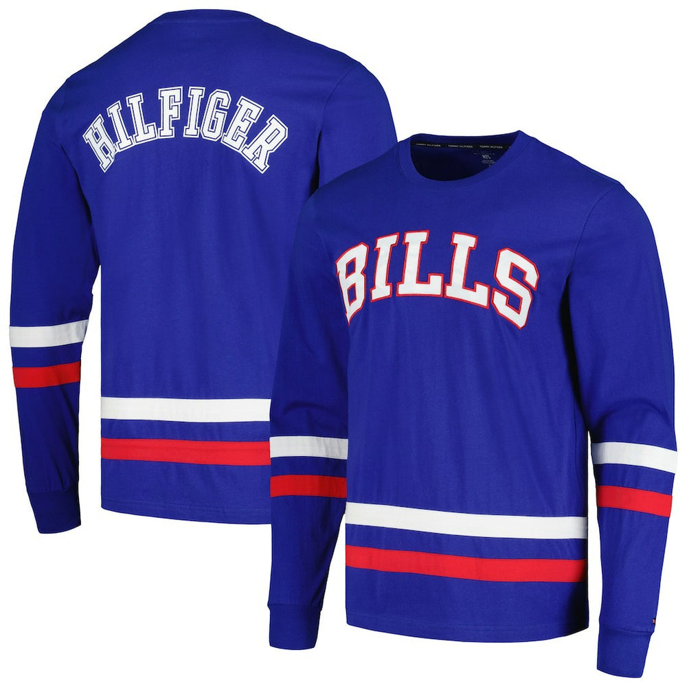 Buffalo Bills Tommy Hilfiger Nolan Long Sleeve T-Shirt Royal/Red - NFL