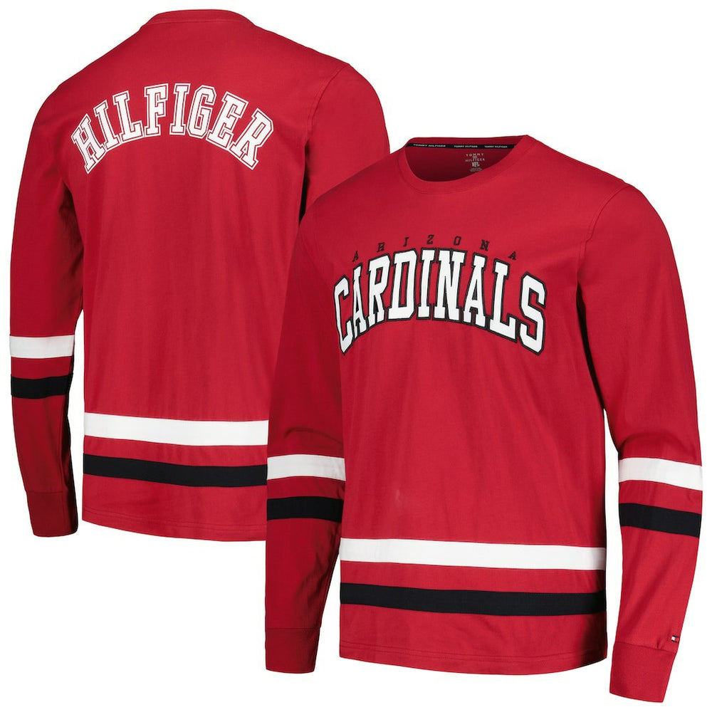 Arizona Cardinals Tommy Hilfiger Nolan Long Sleeve T-Shirt Cardinal/Black - NFL