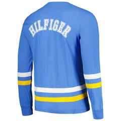 Los Angeles Chargers Tommy Hilfiger Nolan Long Sleeve T-Shirt Powder Blue/Gold - NFL