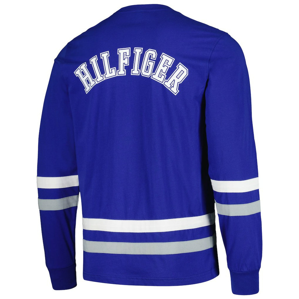 Indianapolis Colts Tommy Hilfiger Nolan Long Sleeve T-Shirt Royal/Gray - NFL