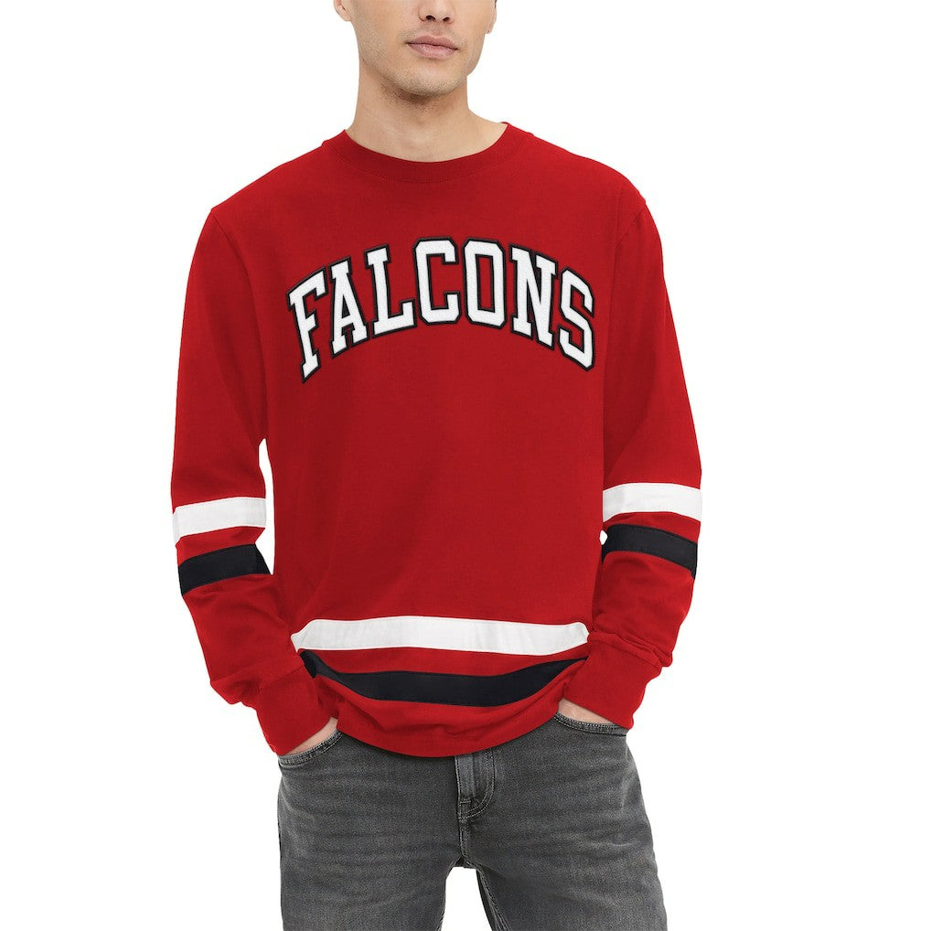 Atlanta Falcons Tommy Hilfiger Nolan Long Sleeve T-Shirt Red/Black - NFL