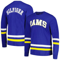 Los Angeles Rams Tommy Hilfiger Nolan Long Sleeve T-Shirt Royal/Gold - NFL