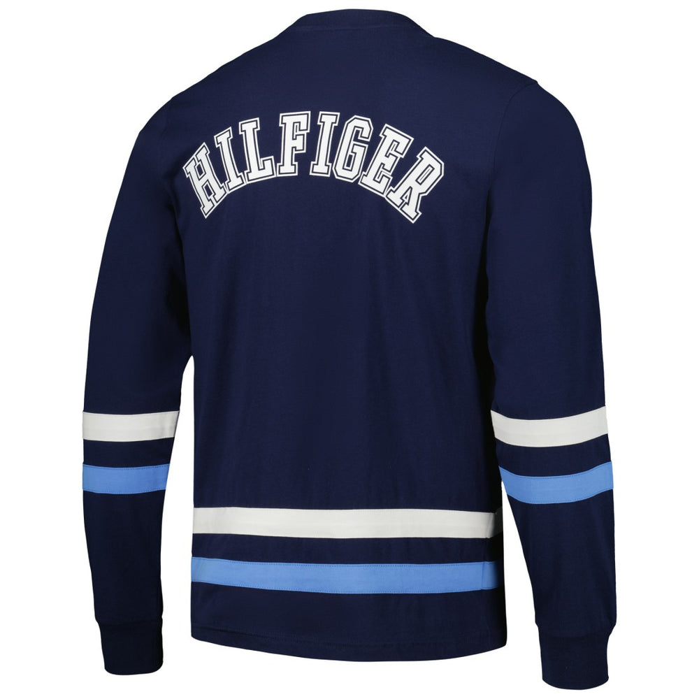 Tennessee Titans Tommy Hilfiger Nolan Long Sleeve T-Shirt Navy/Light Blue - NFL