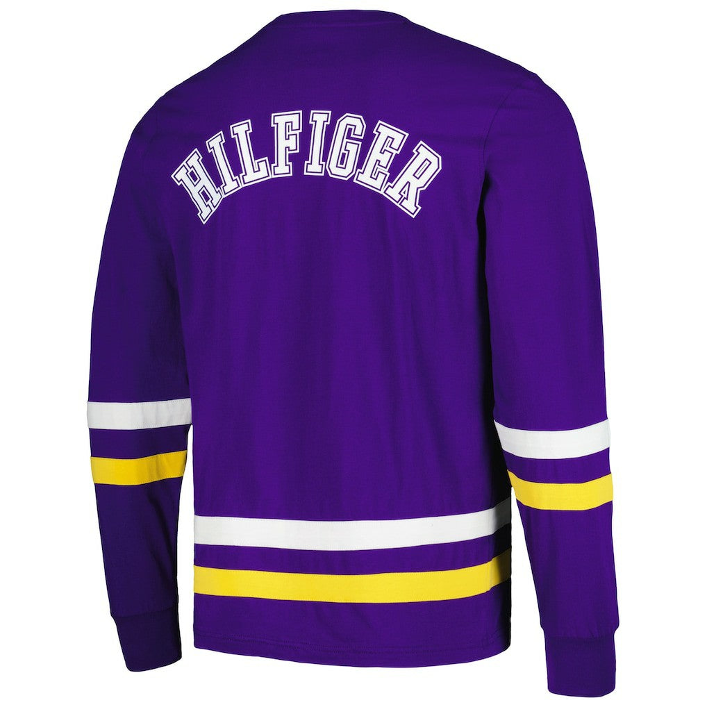 Minnesota Vikings Tommy Hilfiger Nolan Long Sleeve T-Shirt Purple/Gold - NFL