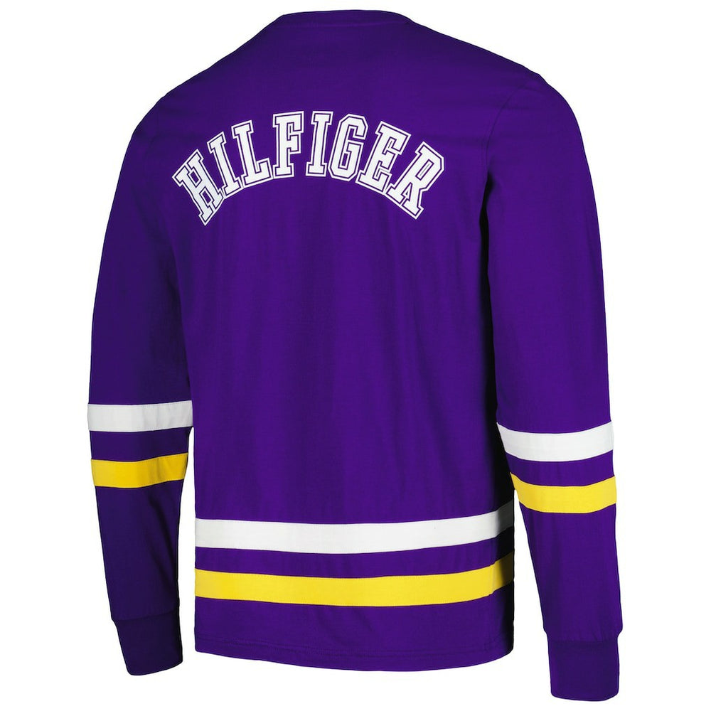 Minnesota Vikings Tommy Hilfiger Nolan Long Sleeve T-Shirt Purple/Gold - NFL